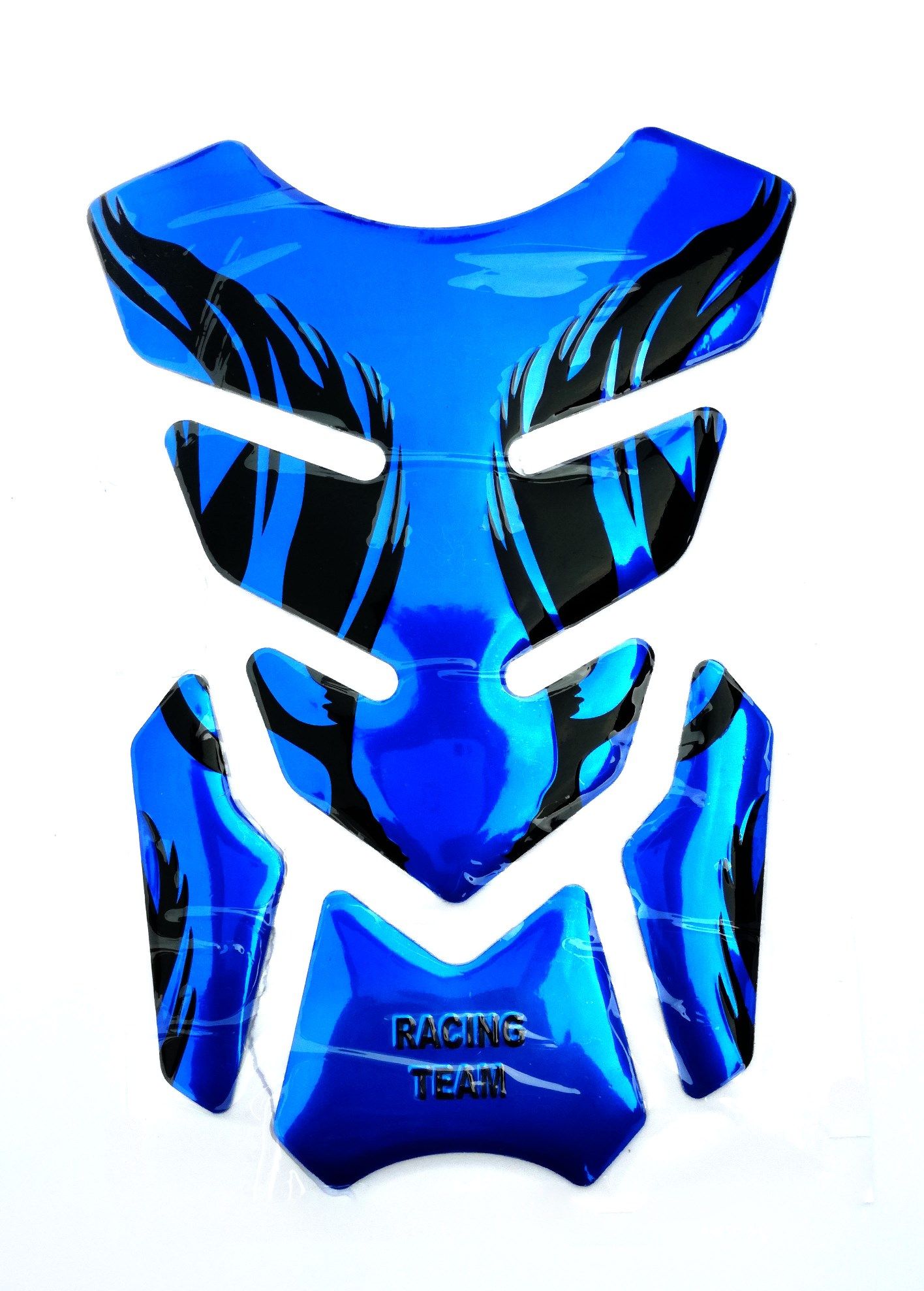 3D FUEL TANK PAD BLUE